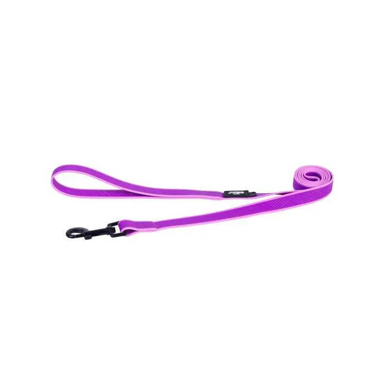 Rogz Classic Amphibian Purple Dog Lead Large :->>