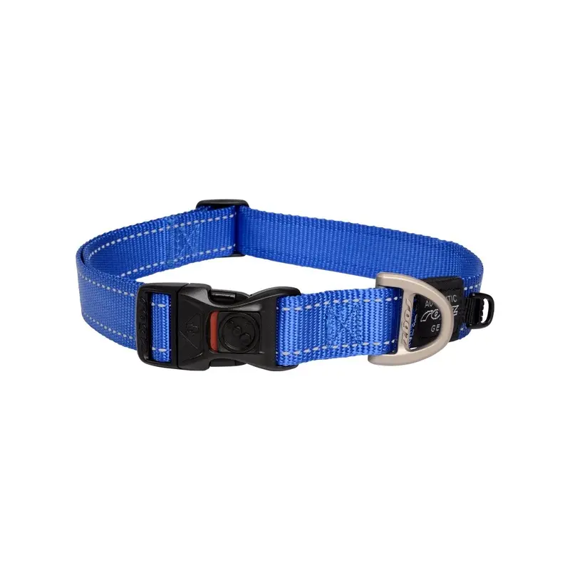 Rogz Classic Extra Large Dog Collar Blue :->>