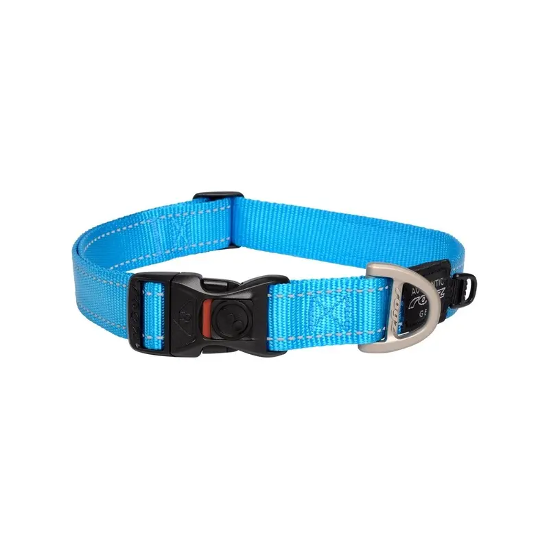 Rogz Classic Extra Large Dog Collar Turquoise :->>