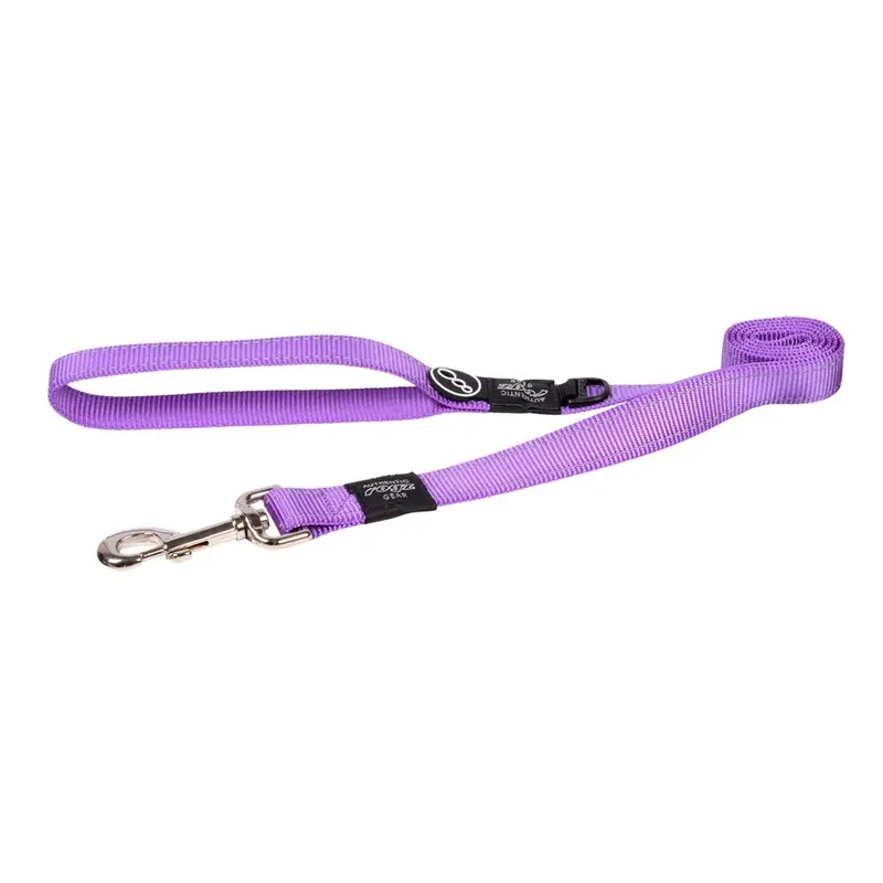 Rogz Classic Extra Large Dog Lead Purple :->>