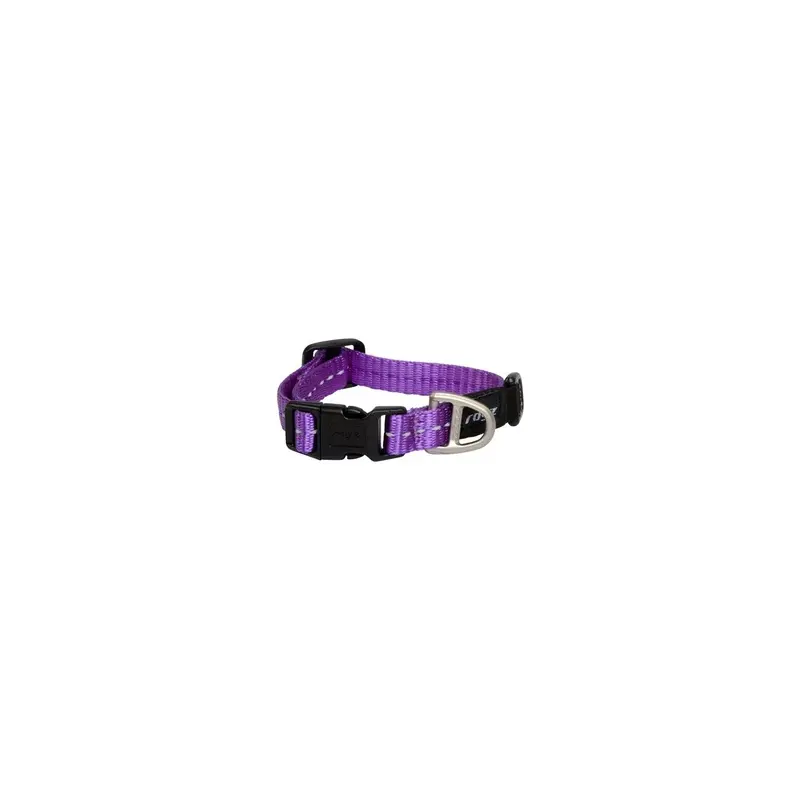 Rogz Classic Extra Small Dog Collar Purple :->>
