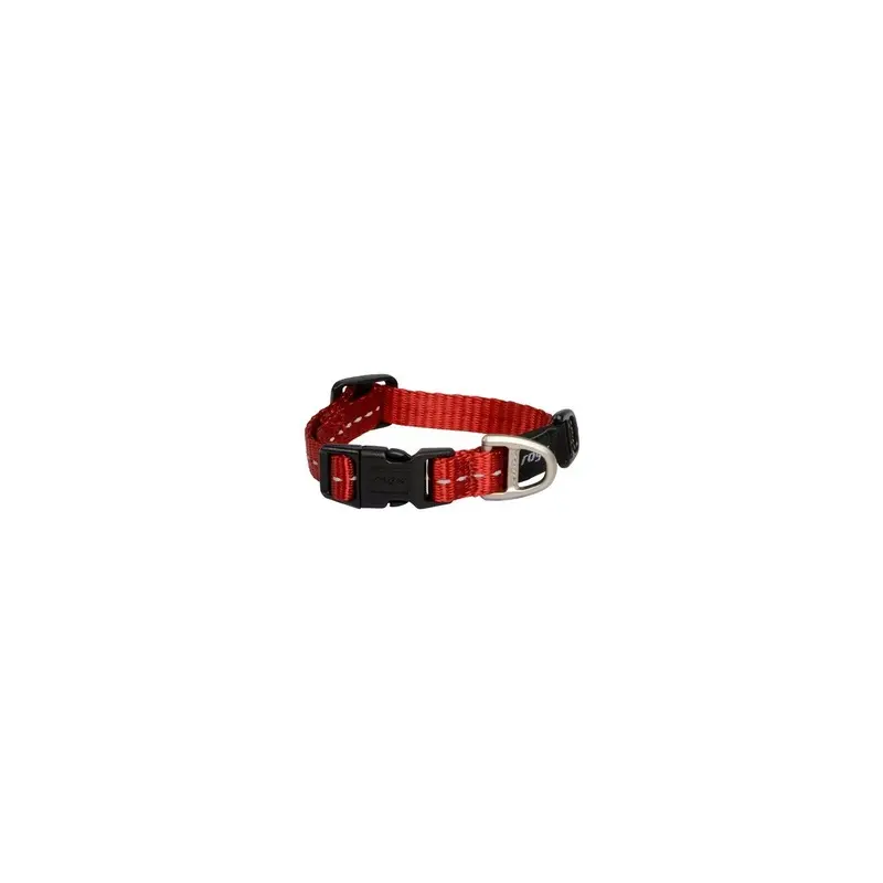 Rogz Classic Extra Small Dog Collar Red :->>