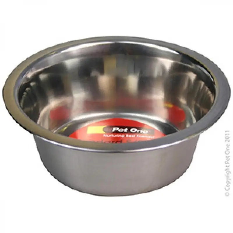 Pet One Bowl Standard Stainless Steel 350Ml