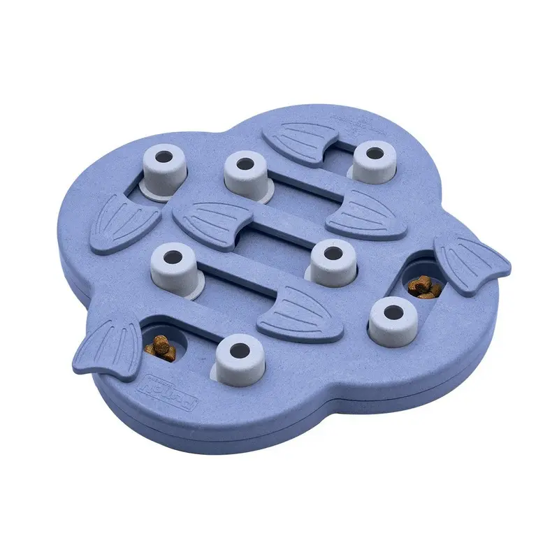 Outward Hound Nina Ottosson Hide n Slide Purple Puzzle Feeder Dog Toy