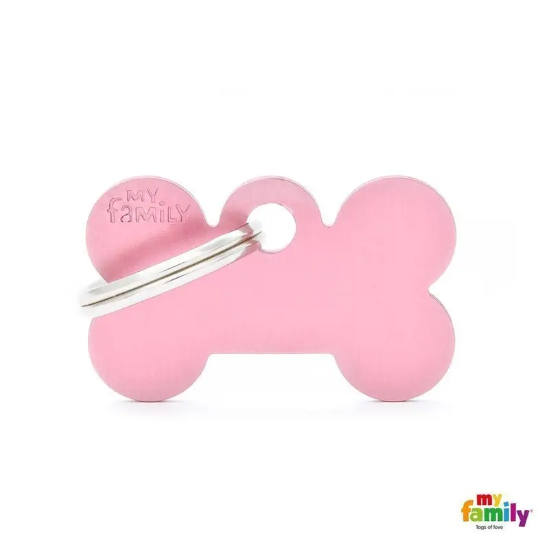 My Family Basic Bone Small Pink with Free Engraving