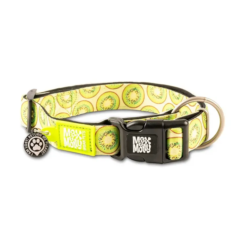 Max & Molly Kiwi Smart ID Dog Collar Large***