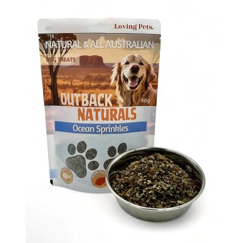 Loving Pets Ocean Sprinkles Meal Topper Treats for Dogs and Cats 100g :->>