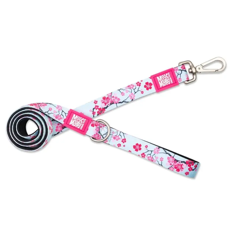 Max & Molly Cherry Bloom Short Dog Lead Large