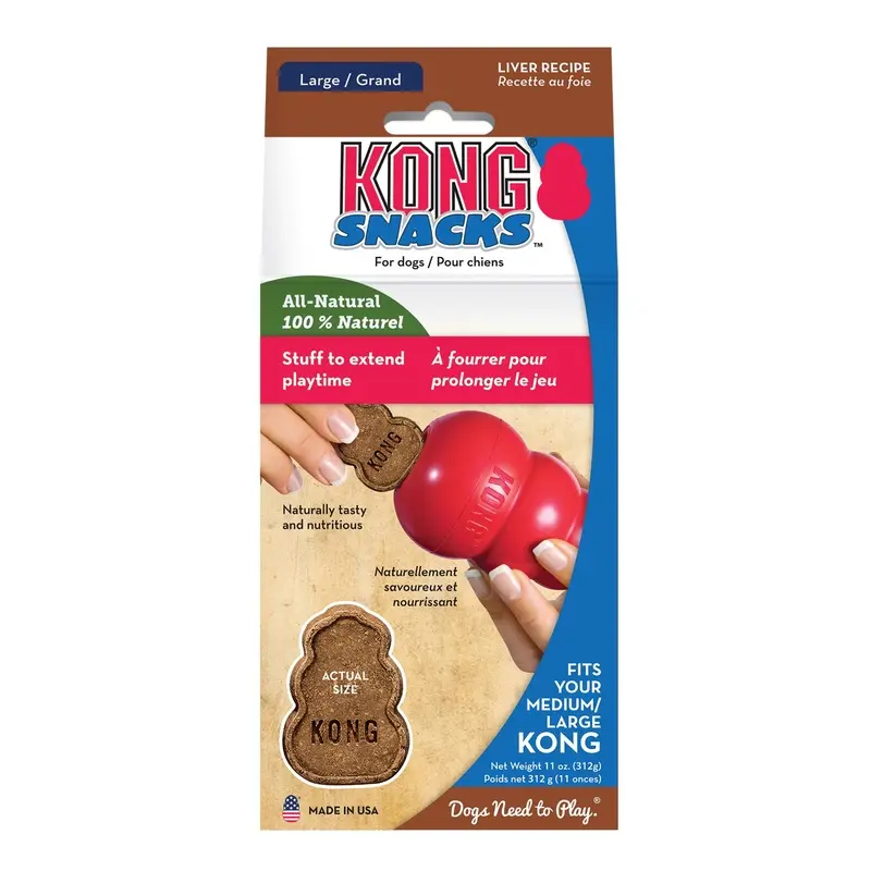 KONG Stuffn Snacks Liver 312g :->>
