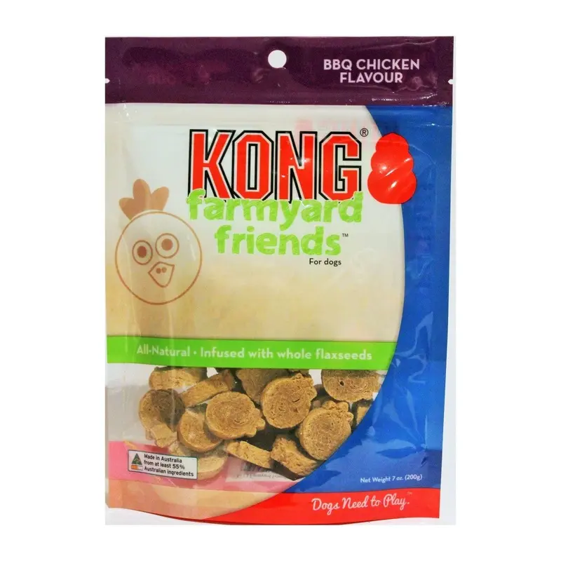 KONG Farmyard Friends BBQ Chicken 200g :->>