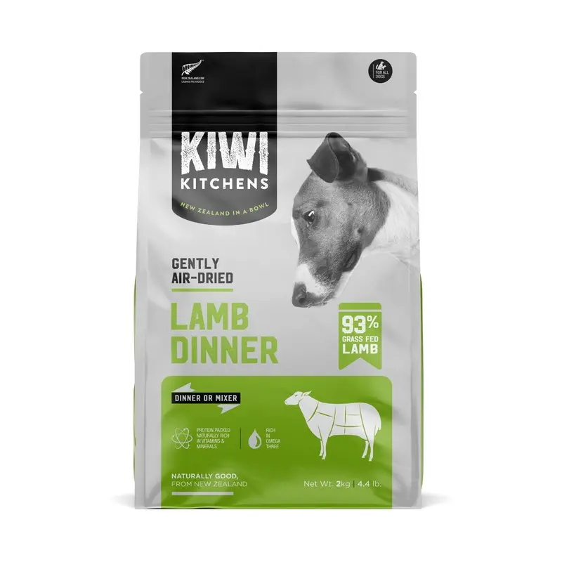 Kiwi Kitchens Lamb Dinner Air Dried Dog Food 2kg ***
