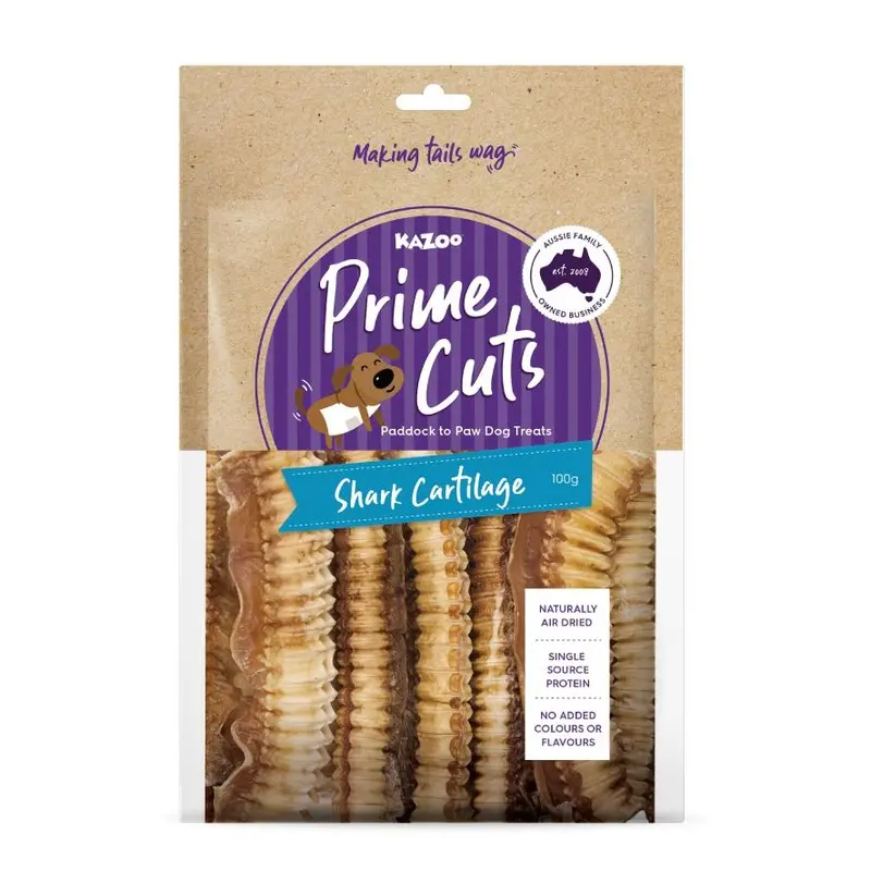 Kazoo Prime Cuts Shark Cartilage Dog Treats 100g
