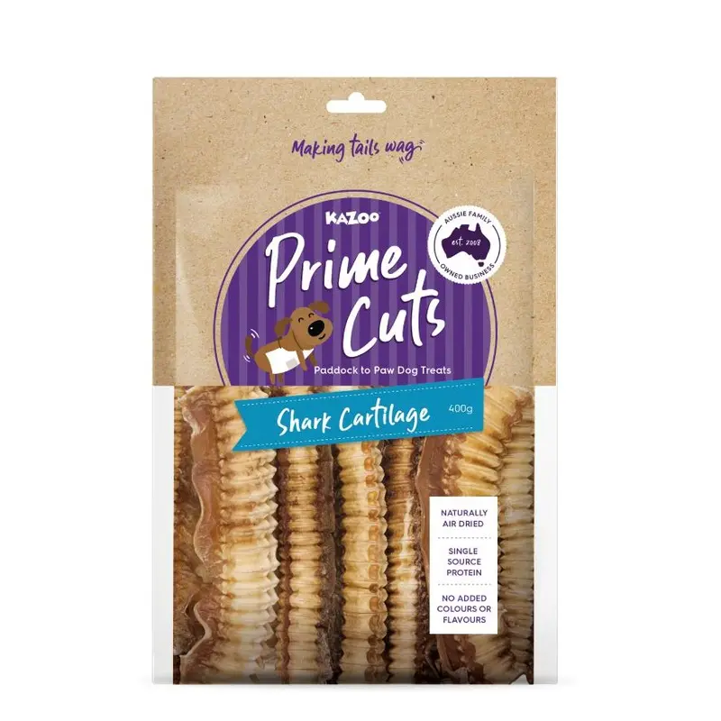 Kazoo Prime Cuts Shark Cartilage Dog Treats 400g