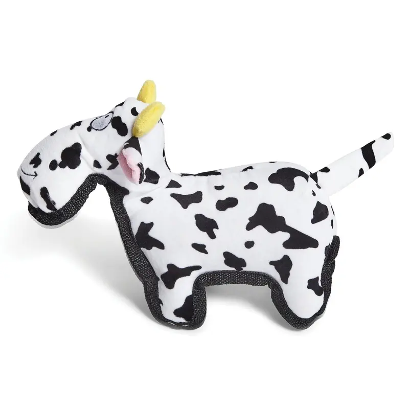 Kazoo Furries Tough Cow Dog Toy