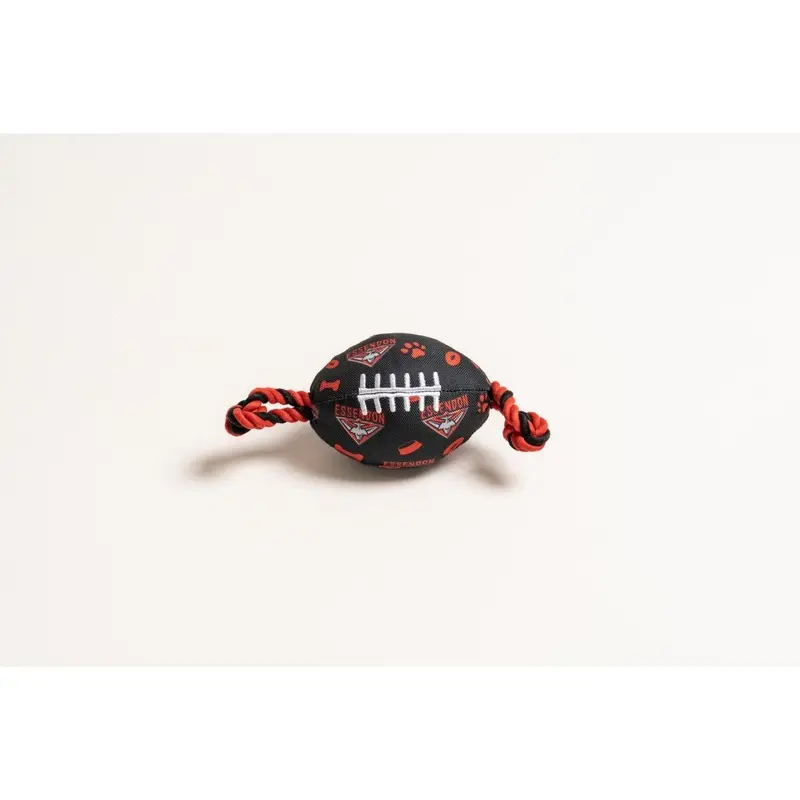 AFL Essendon Bombers Footy Dog Rope Toy