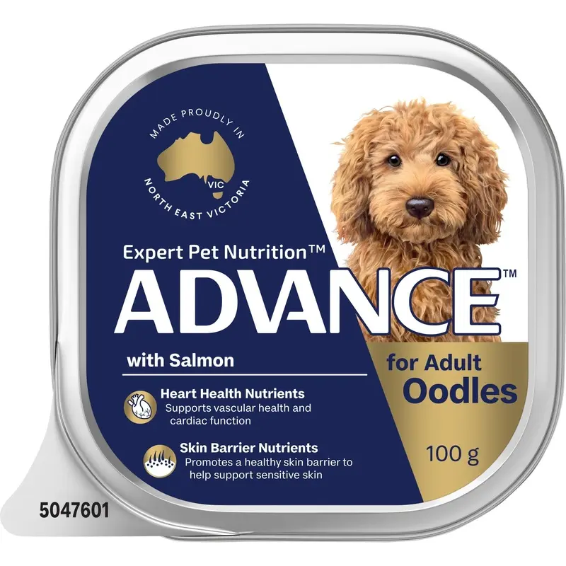 Advance Salmon Oodles Adult Dog Wet Food 100g :->>