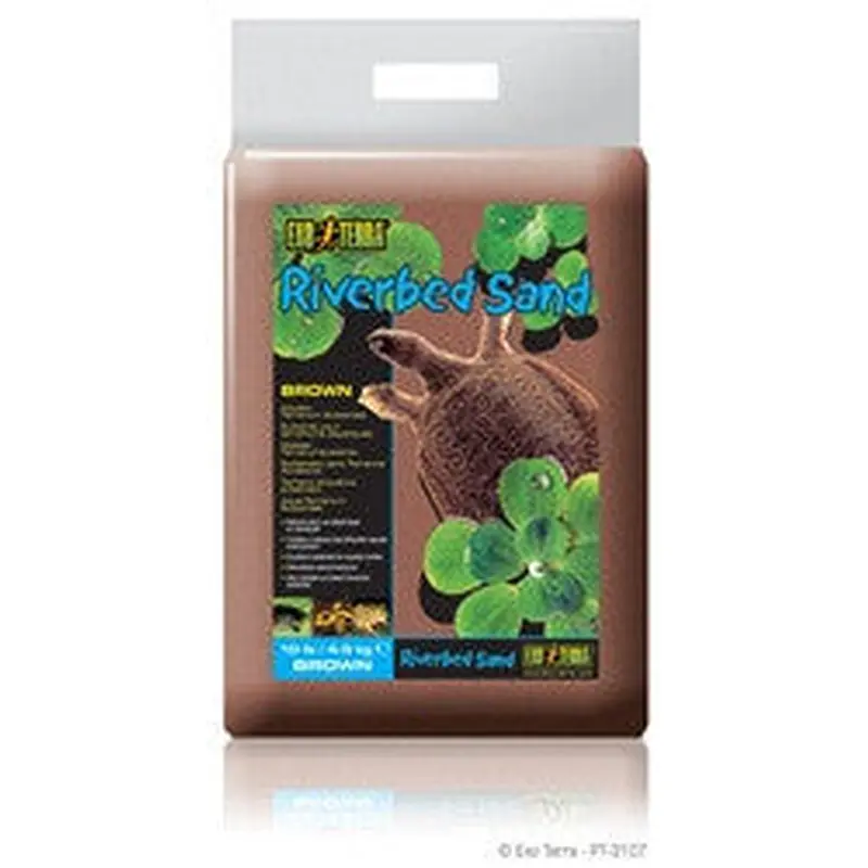 Exo Terra Riverbed Sand 10#, Brown Pt3107