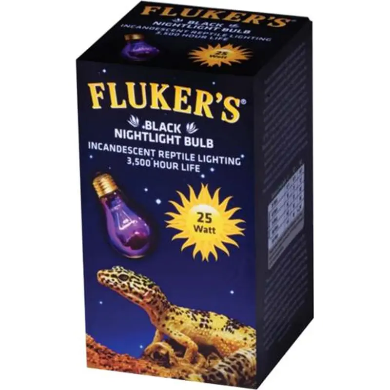 Fluker's Black Nightlight Bulb 25 W 