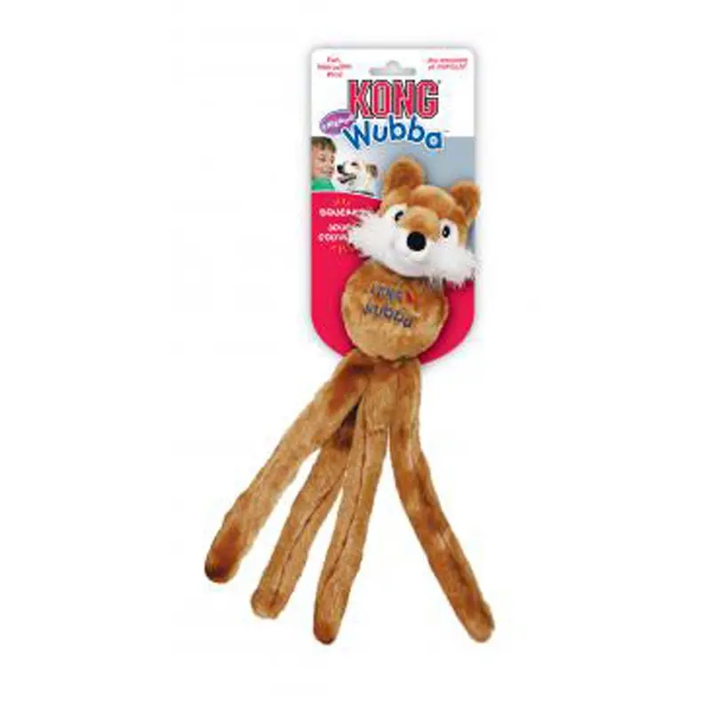 KONG Wubba Friend Dog Toy Assorted SM