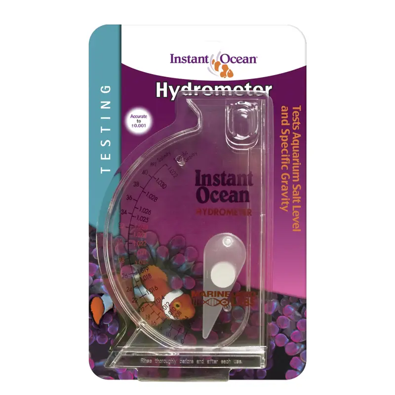 Instant Ocean Aquarium Hydrometer Clear