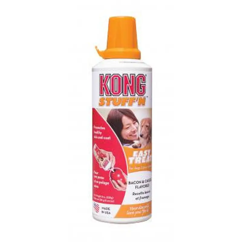 KONG Easy Treat Paste Dog Treat Bacon & Cheese 8 oz