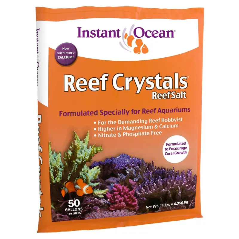 Instant Ocean Crystals Reef Salt Mix 50 gal bag