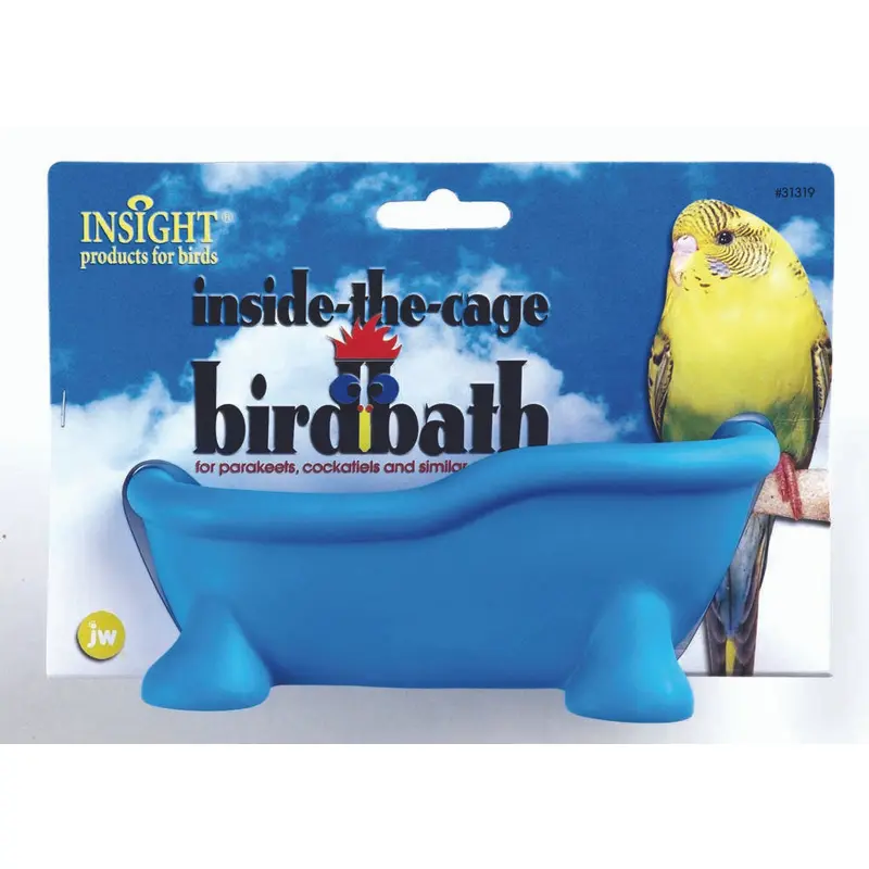 JW Pet Inside Cage Bird Bath Assorted One Size