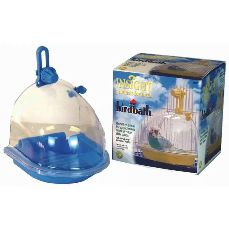 JW Pet Insight Bird Bath Assorted One Size