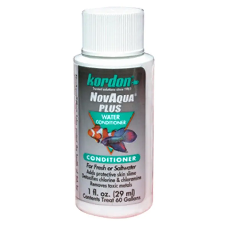 Kordon NovAqua Plus Water Conditioner & Dechlorinator 1 fl. oz