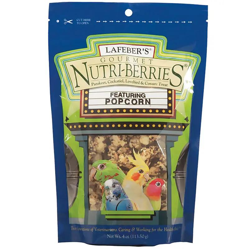 Lafeber Company Nutri-Berries Popcorn Cockatiel Treat 4oz