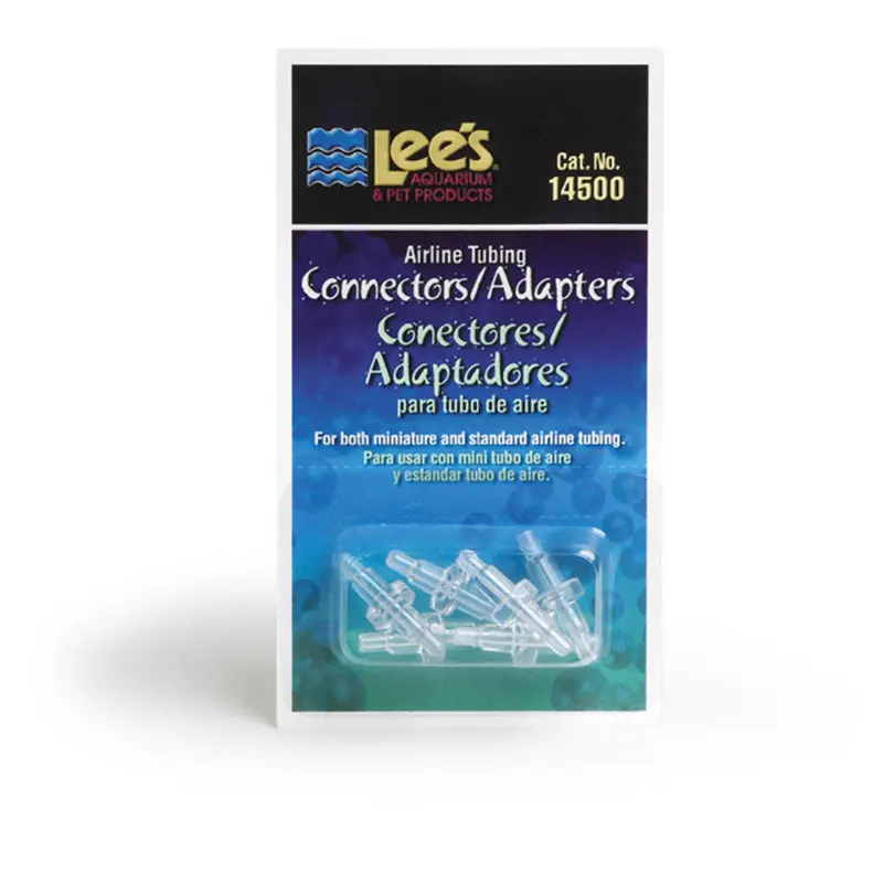 Lees Airline Connectors/Adapters Clear 6 Count