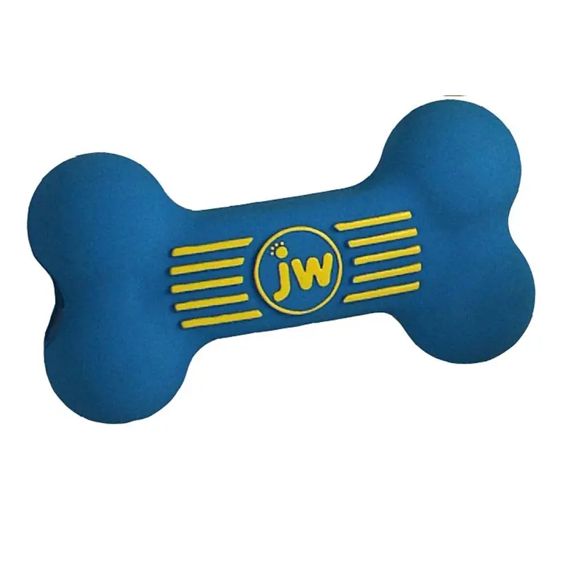 JW Pet iSqueak Bone Dog Toy Assorted SM
