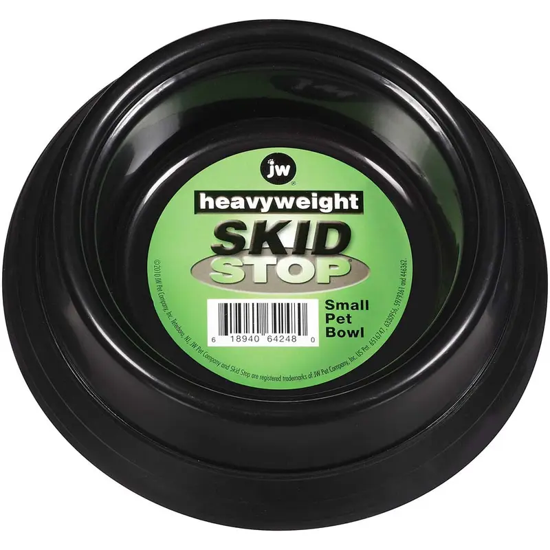 JW Pet Skid Stop Heavyweight Dog Bowl Assorted SM