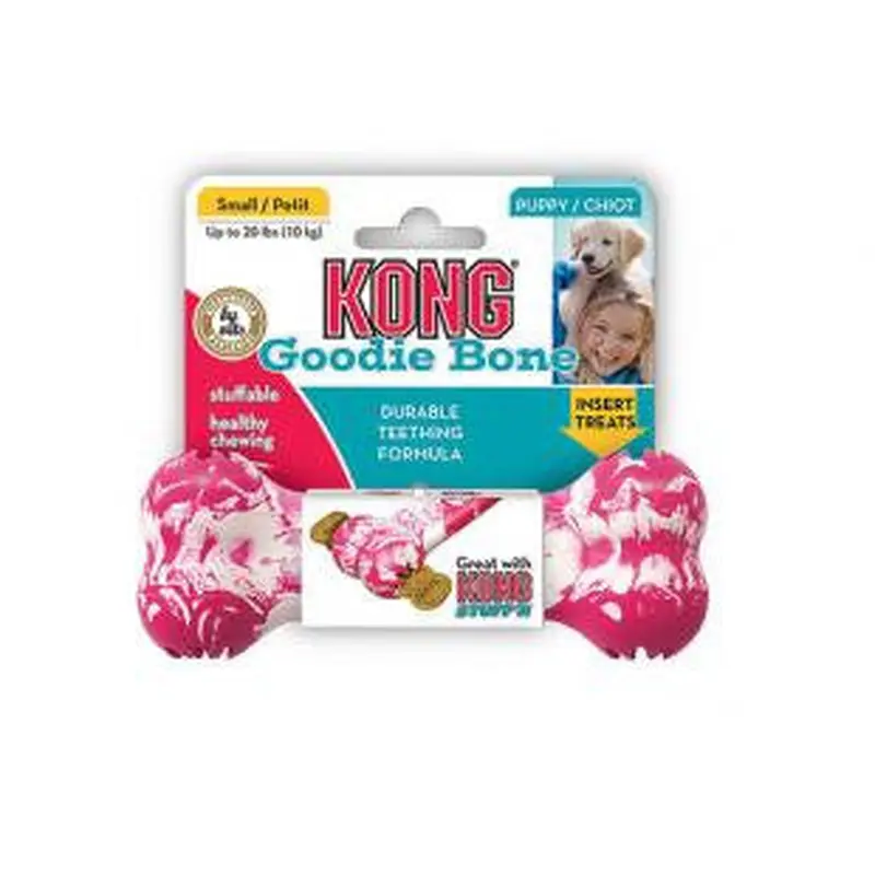KONG Goodie Bone Puppy Toy Assorted SM