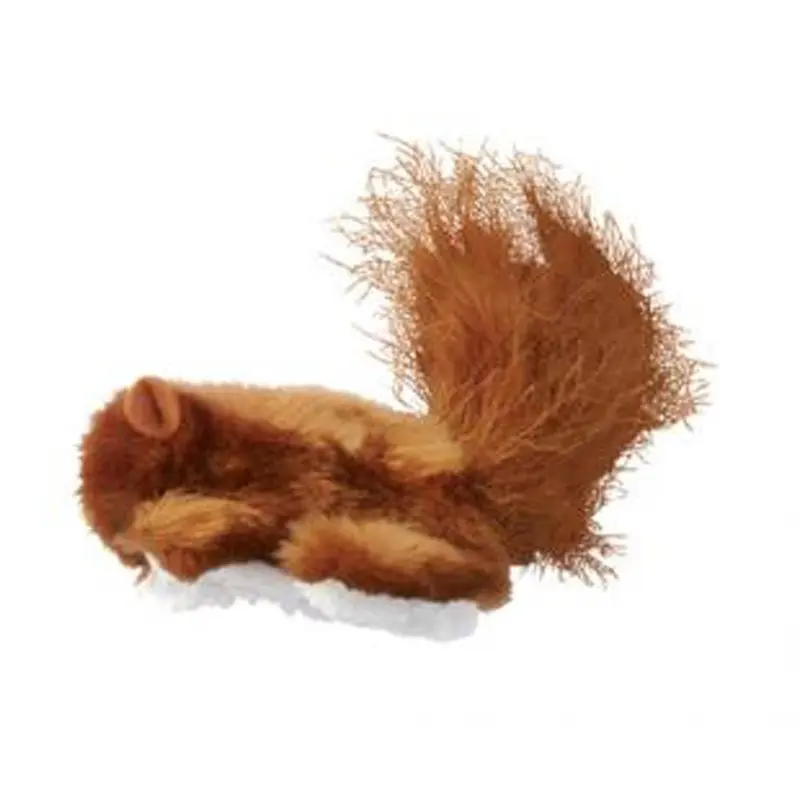 KONG Refillables Catnip Squirrel Cat Toy Brown One Size
