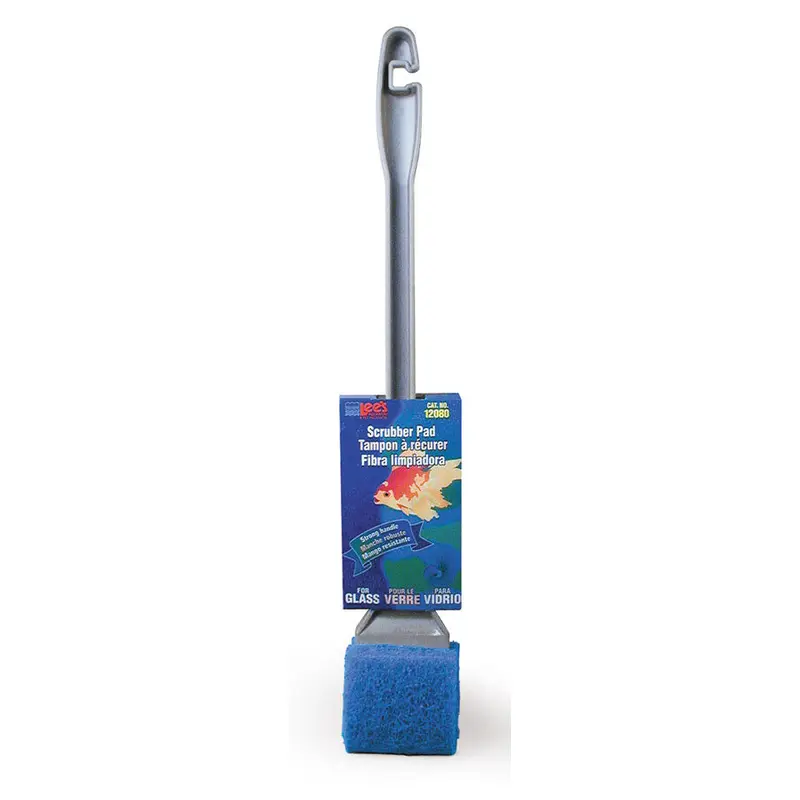 Lees Super Algae Scrubber with Handle For Glass
