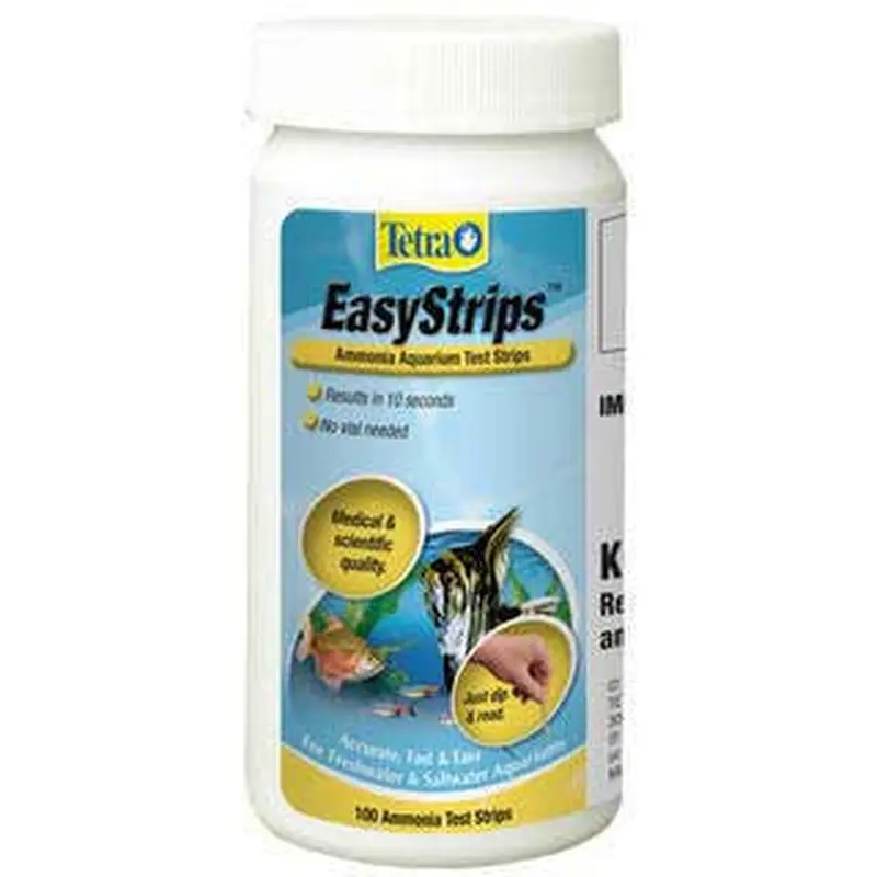 Tetra Easy Strips Ammonia Test 100ct 