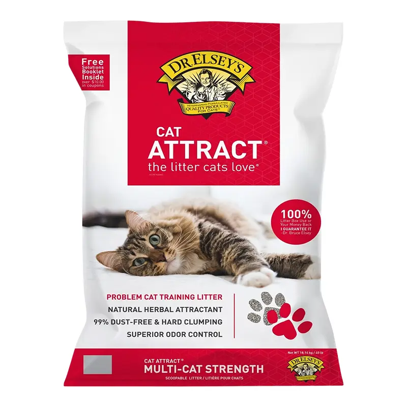 Dr. Elsey's Cat Attract Clumping Cat Litter 40 lb 