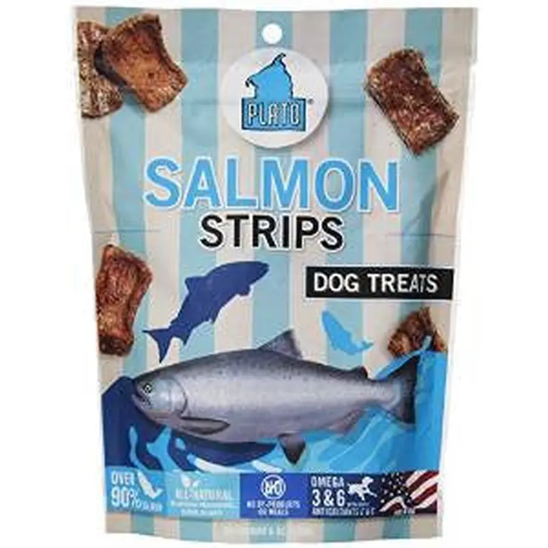Plato Salmon Strips 6 oz. 