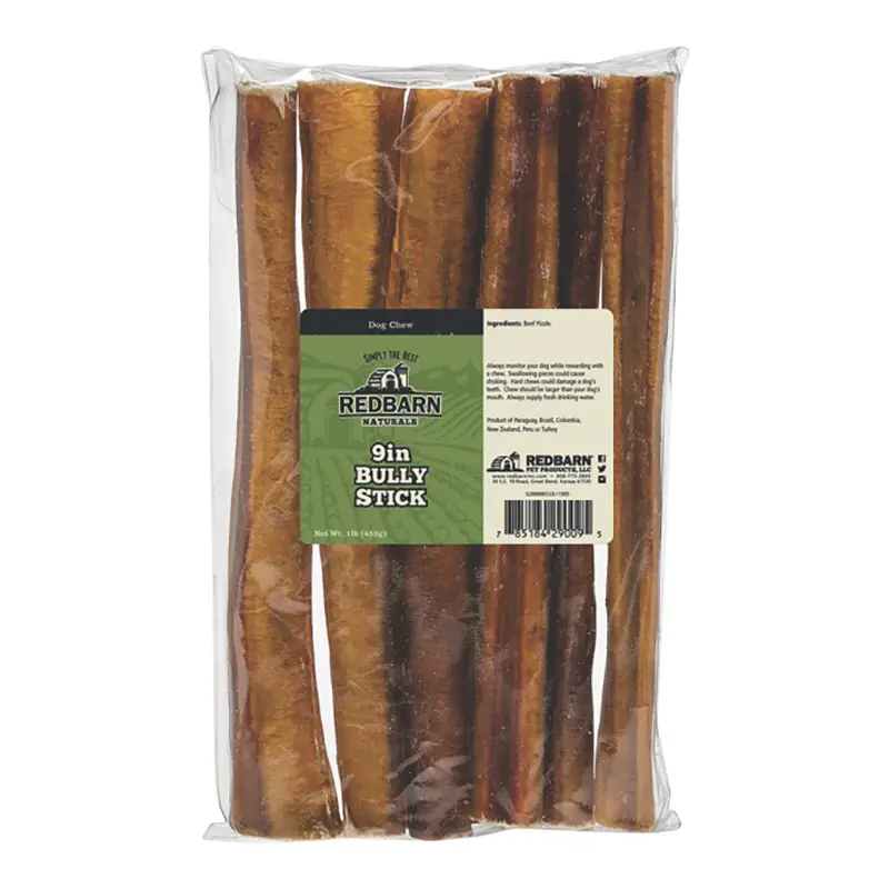 Redbarn Dog Bully 9in Stick 