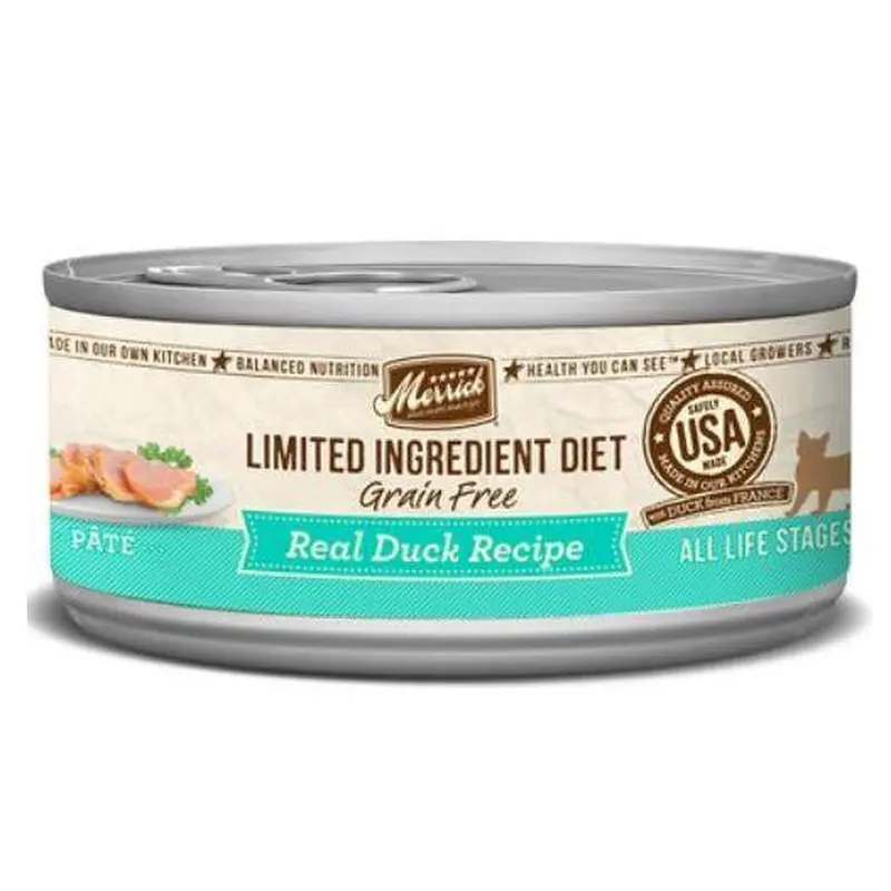 Merrick Limited Ingredient Diet Real Duck Recipe Cat 24/5oz 