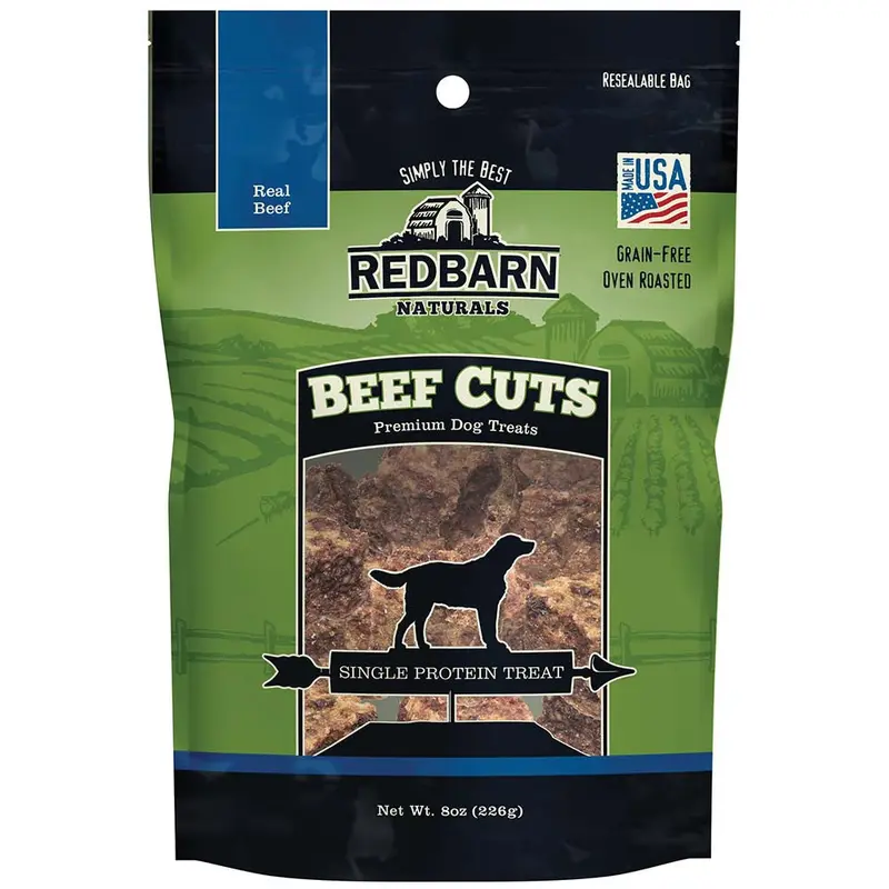Redbarn Beef Cuts Dog Treats 8oz