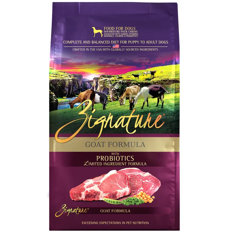Zignature Goat Formula Dog Food 12.5 lb