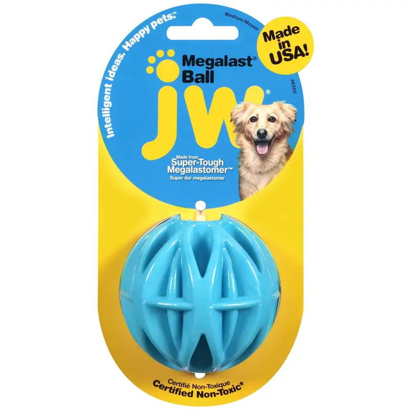 JW Pet MegaLast Dog Toy Ball Assorted MD