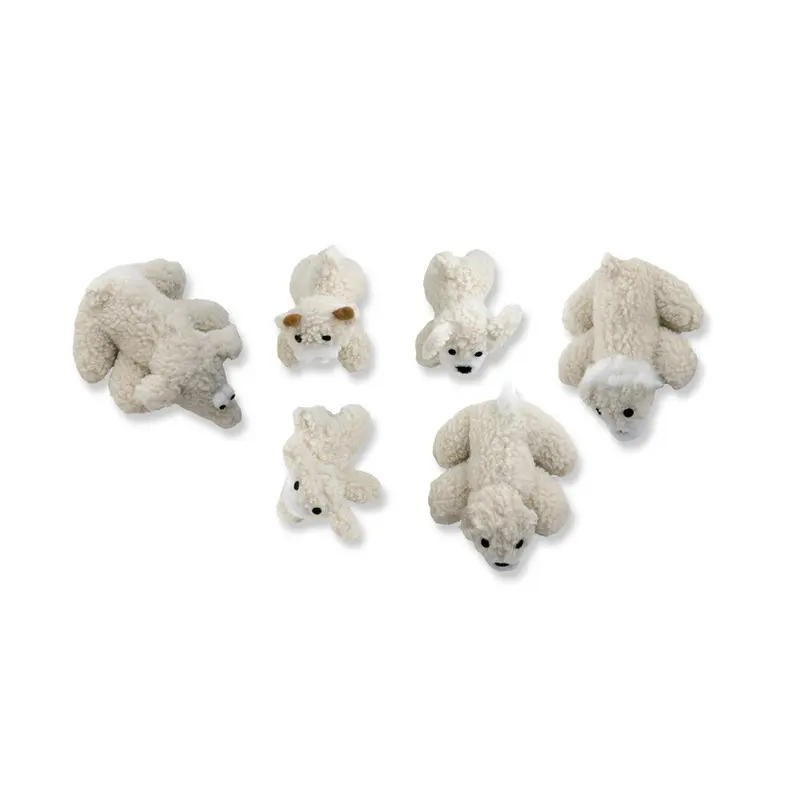Mammoth Lambswool Plush Dog Toy - Assorted Animal and Color