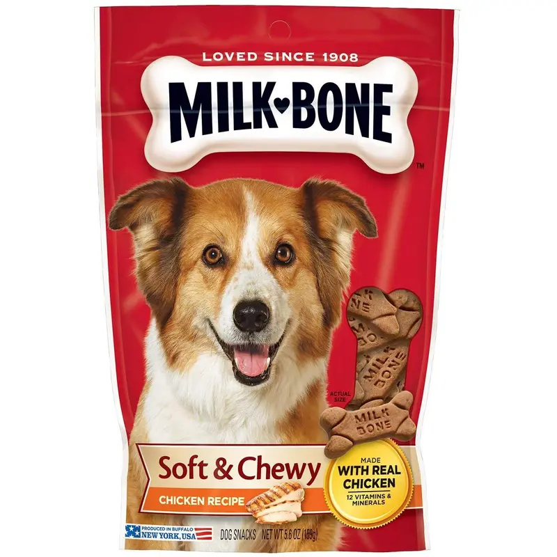 Milk-Bone Soft & Chewy Dog Treats Chicken 5.6 oz