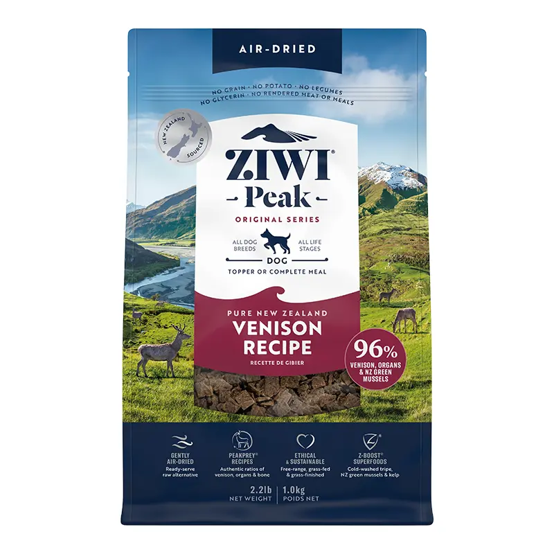 Ziwi Dog Air Dried  Venison 2.2lb. 
