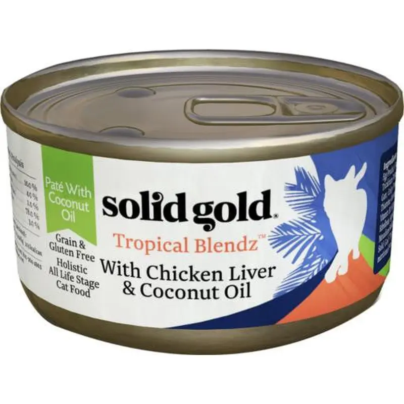 Solid Gold Tropical Blendz Pate With Chicken Liver & Coconut Oil 24/3Z 