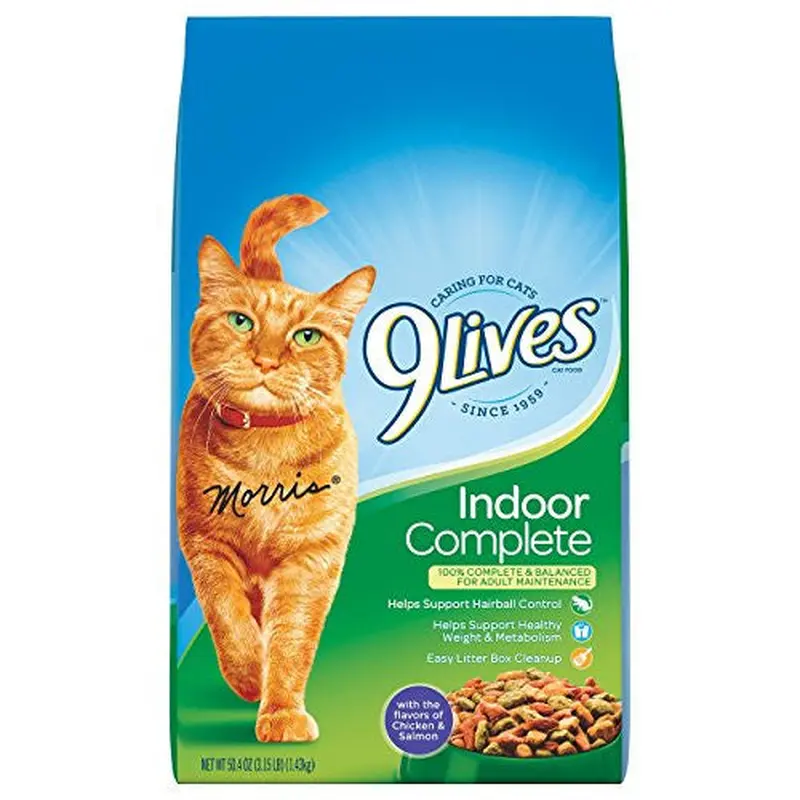 9Lives Indoor Cat Complete Dry Cat Food 4/3.15lb799821 