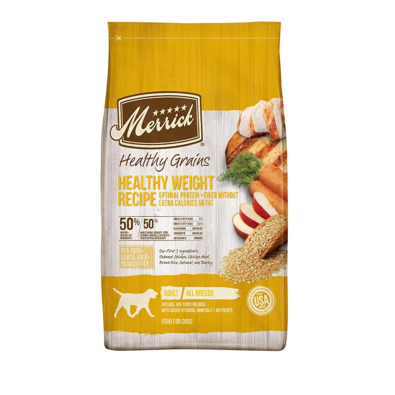 Merrick Healthy Grains Healthy Weight Recipe Dog 25 lb